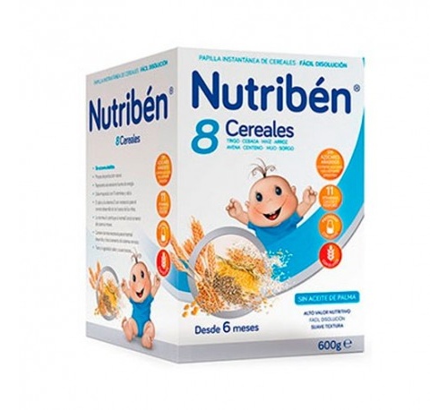 nutriben 8 cereales (600 g)