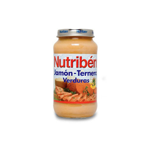 nutriben jamon ternera verdura 235g