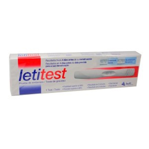 letifem woman test de embarazo (1 u)