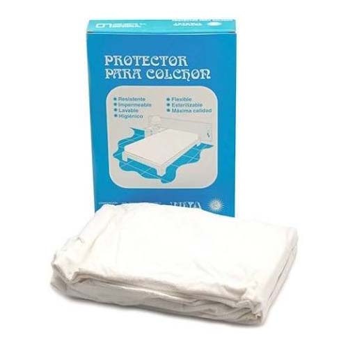 JOSE MESTRE protector de cama (rizo blanco 1,35 x 1,80)