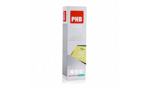 phb white pasta dentifrica (75 + 25 ml)