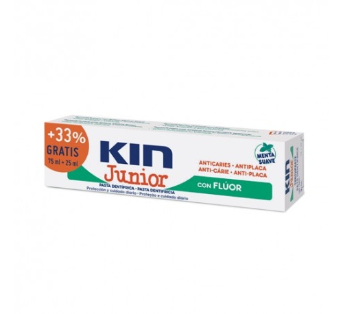 kin junior pasta dentifrica (75 ml)