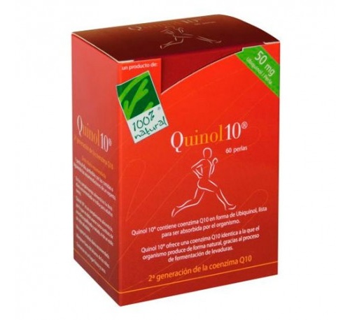 quinol 10 (50 mg 60 perlas)