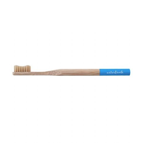 Naturbrush cepillo dental bambú orgánico azul