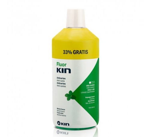 fluor kin anticaries colutorio diario 0,05 (750 ml)
