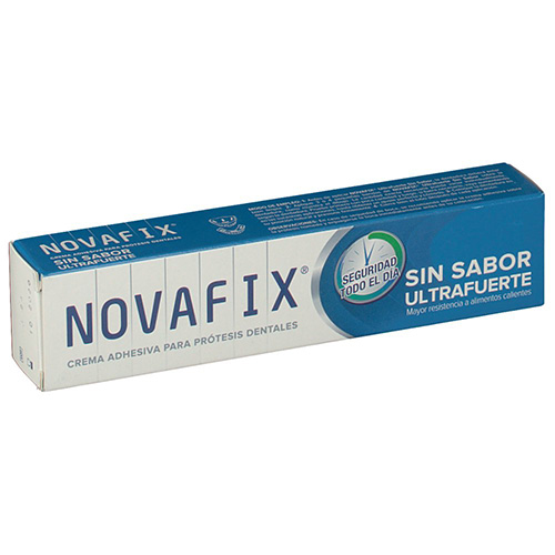 ADHESIVO PROTESIS DENTAL novafix ultra fuerte (sin sabor 50 g)