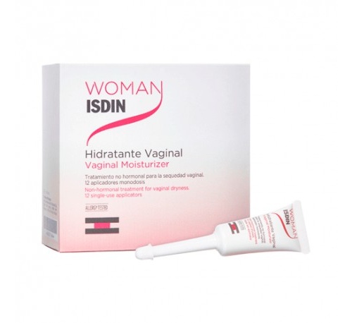 LUBRICANTE HIDROSOLUBLE woman isdin hidratante vaginal (6 ml 12 monodosis)