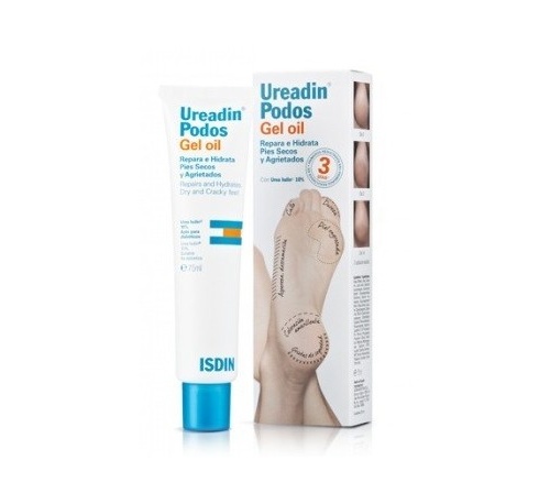 isdin foot care ureadin podos gel oil hidratante (75 ml)