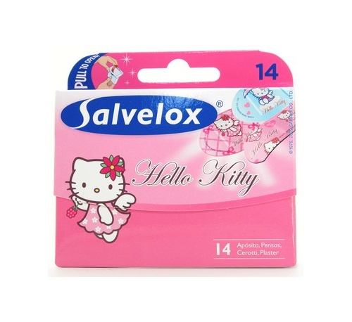 APOSITO ADHESIVO salvelox (hello kitty 14 u)