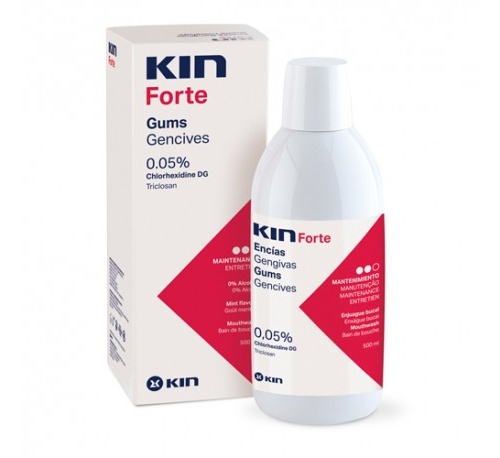 kin forte encias enjuague bucal (500 ml)