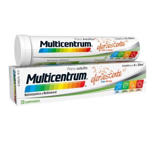 Multicentrum (20 comp eferv)