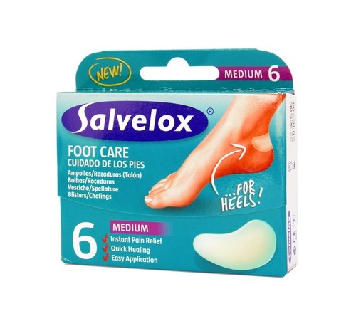 APOSITOS HIDROCOLOIDES salvelox protectores (40 x 61 mm 6 u)