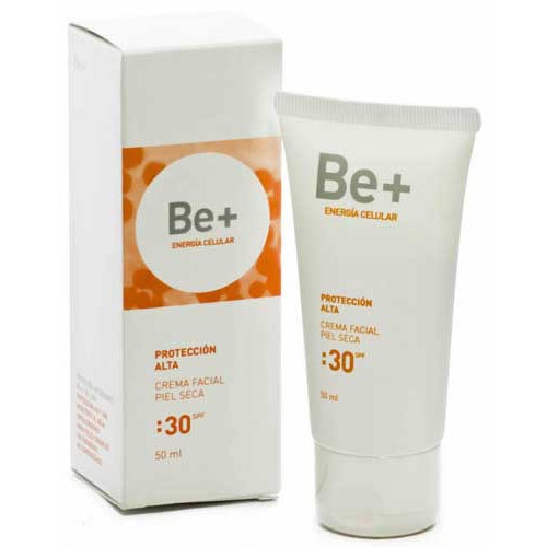 Be+ fotoprotector spf 30 crema facial piel seca - proteccion solar (50 ml)