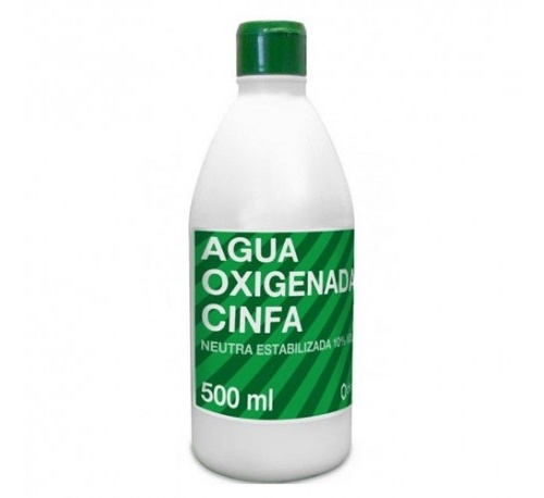 cinfa agua oxigenada reforzada (500 ml)