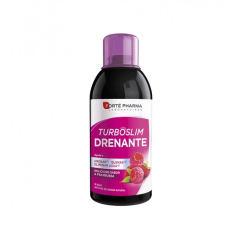 Turboslim drenante (1 envase 500 ml sabor frambuesa)