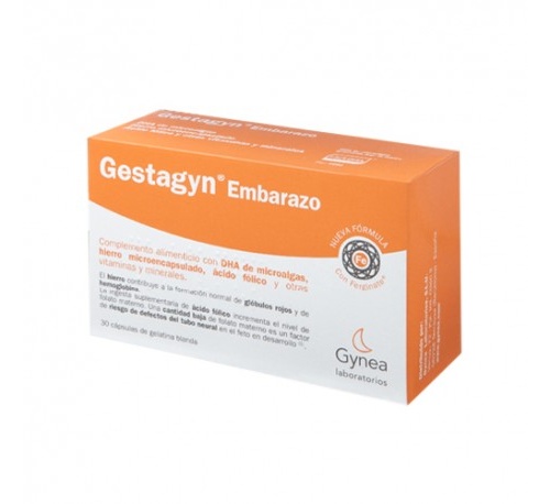 gestagyn embarazo (30 caps)