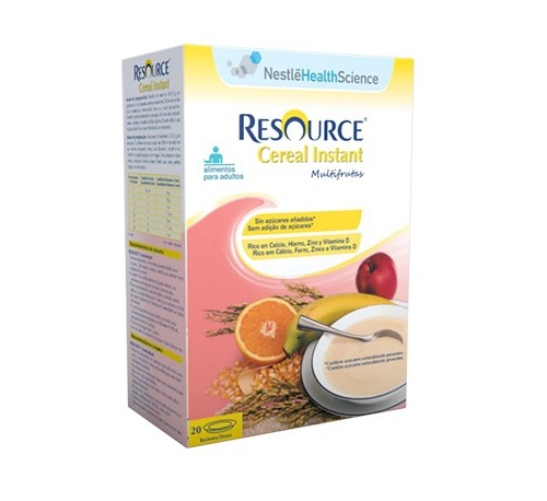 resource cereal instant multifrutas (600 g)