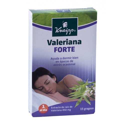 valeriana forte (15 grageas)