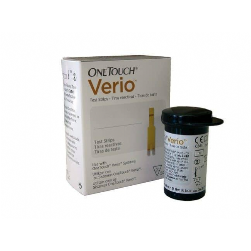 ONETOUCH VERIO tiras reactivas glucemia (25 u)