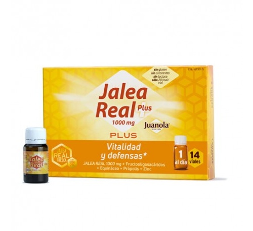 juanola jalea real plus (14 ampollas bebibles)