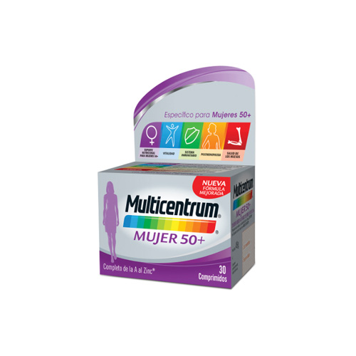 multicentrum mujer 50+ (30 comp)