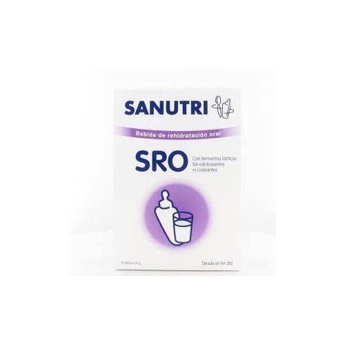 sanutri sro bebida rehidratacion oral sticks (20 g 10 sticks)