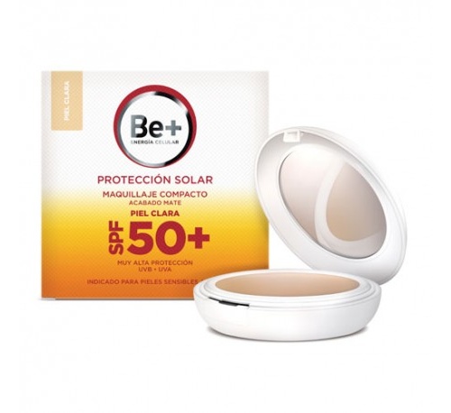 be+ proteccion solar maquillaje compacto spf 50+ (p clara 10 g)