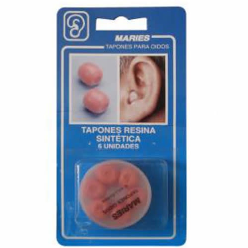 MARIES tapones oidos resina (6 u)