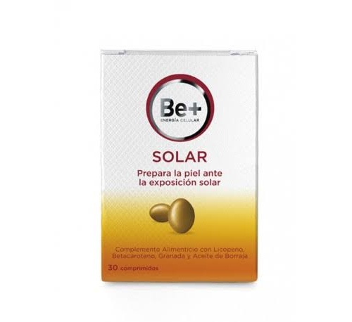 be+ solar comprimidos (30 comprimidos)