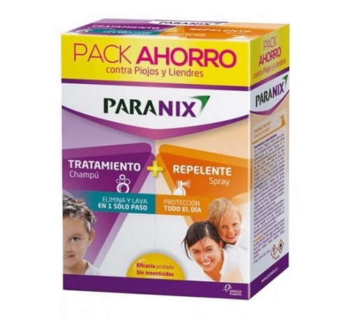 Paranix pack duo champu y protec (200 ml + 100 ml)
