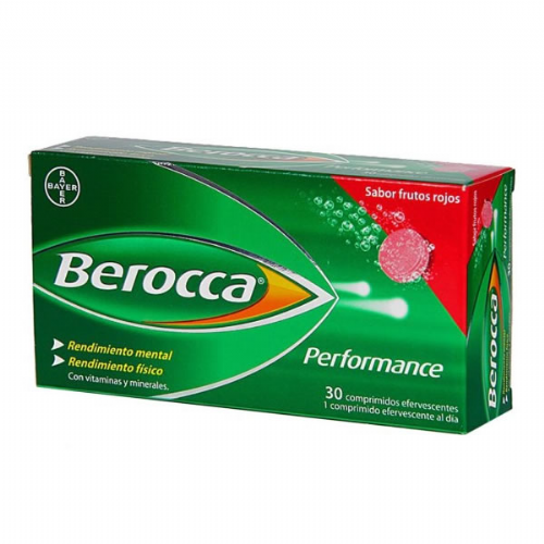 Berocca (frutos rojos 30 comp ef)