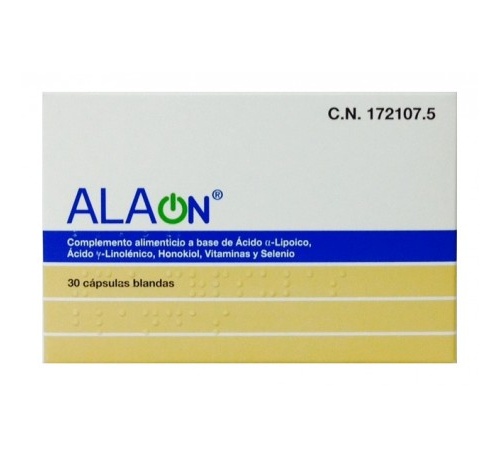 alaon (30 capsulas blandas)