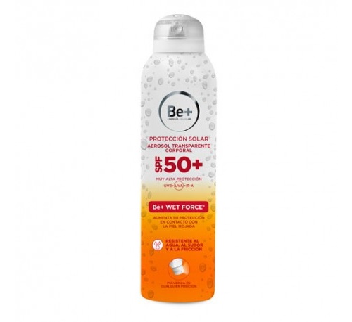Be+ fotoprotector spf 50+ aerosol corporal - proteccion solar corporal (200 ml)