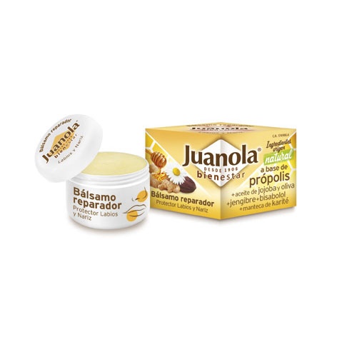 Juanola balsamo reparador de labios y nariz (1 envase 15 g)