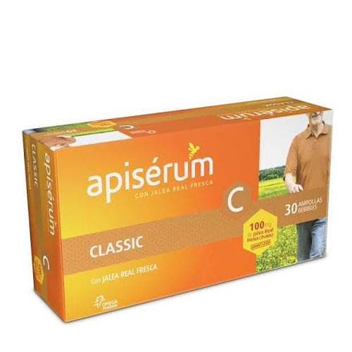 apiserum classic ampolla bebible (100 mg 30 amp)