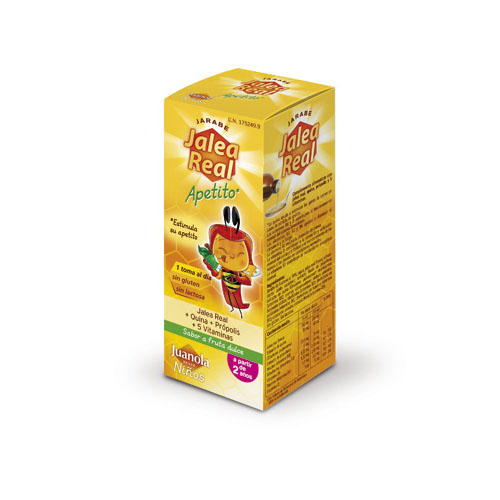 juanola jalea real niños apetito jarabe (150 ml)
