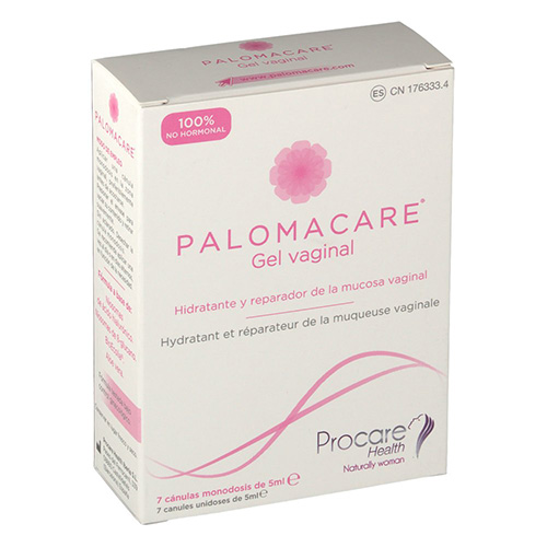 palomacare gel hidratante repara mucosa vaginal (7 canulas 5 ml)