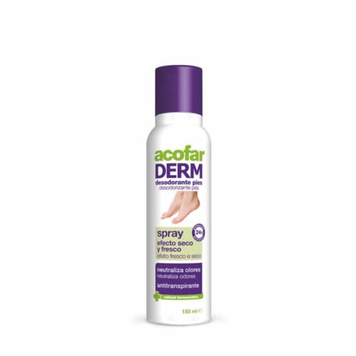 Acofarderm desodorante pies (spray 150 ml)