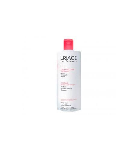 agua micelar termal piel sensible sujeta a rojez (500 ml)