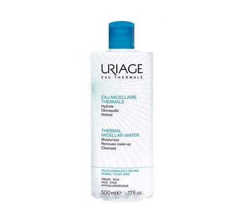 agua micelar termal piel normal / seca (500 ml)