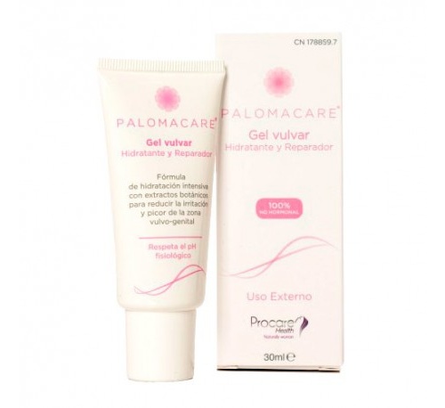 palomacare gel vulvar hidratante y reparador (30 ml)