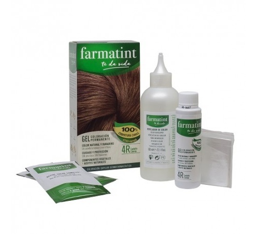 Farmatint (1 envase 135 ml tono castaño cobrizo)