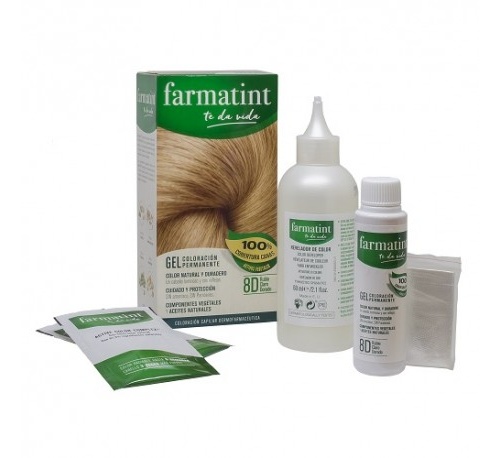 Farmatint (1 envase 135 ml tono rubio claro dorado)