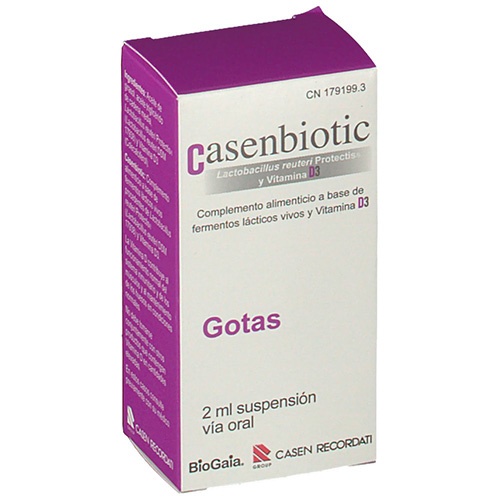 Casenbiotic vitamina d3 gotas (suspension 1 envase 2 ml)