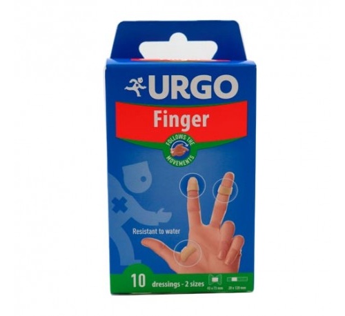 Urgo fingers - aposito adhesivo (10 apositos)