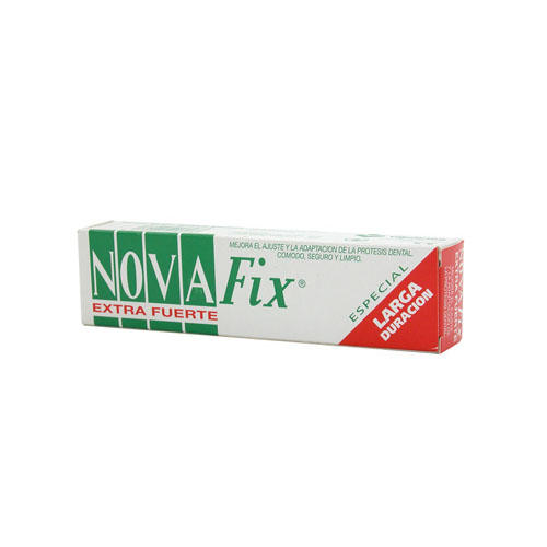 ADHESIVO PROTESIS DENTAL novafix extrafuerte especial larga duracion (40 g)