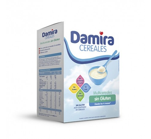 Damira multicereales sin gluten (1 envase 600 g)