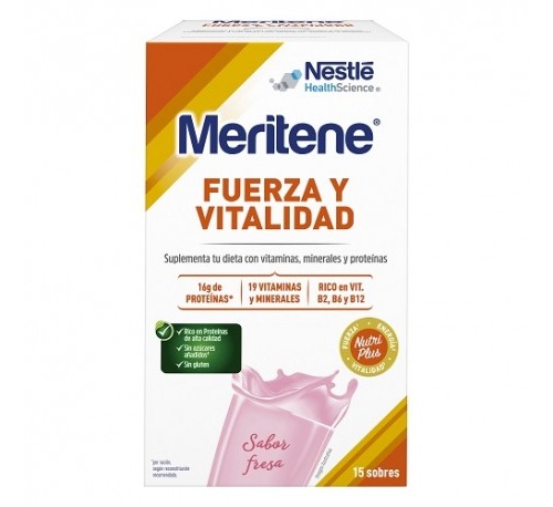 meritene (30 g 15 sobres fresa)