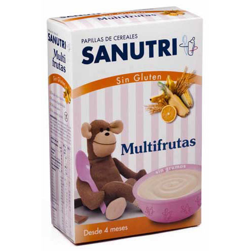 sanutri multifrutas sin gluten (300 g)
