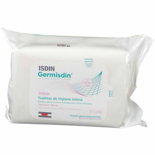 germisdin higiene intima toallitas (20 toallitas)